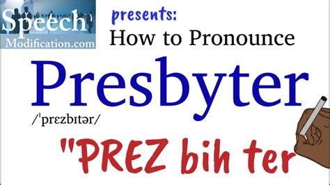 presbyters pronunciation.